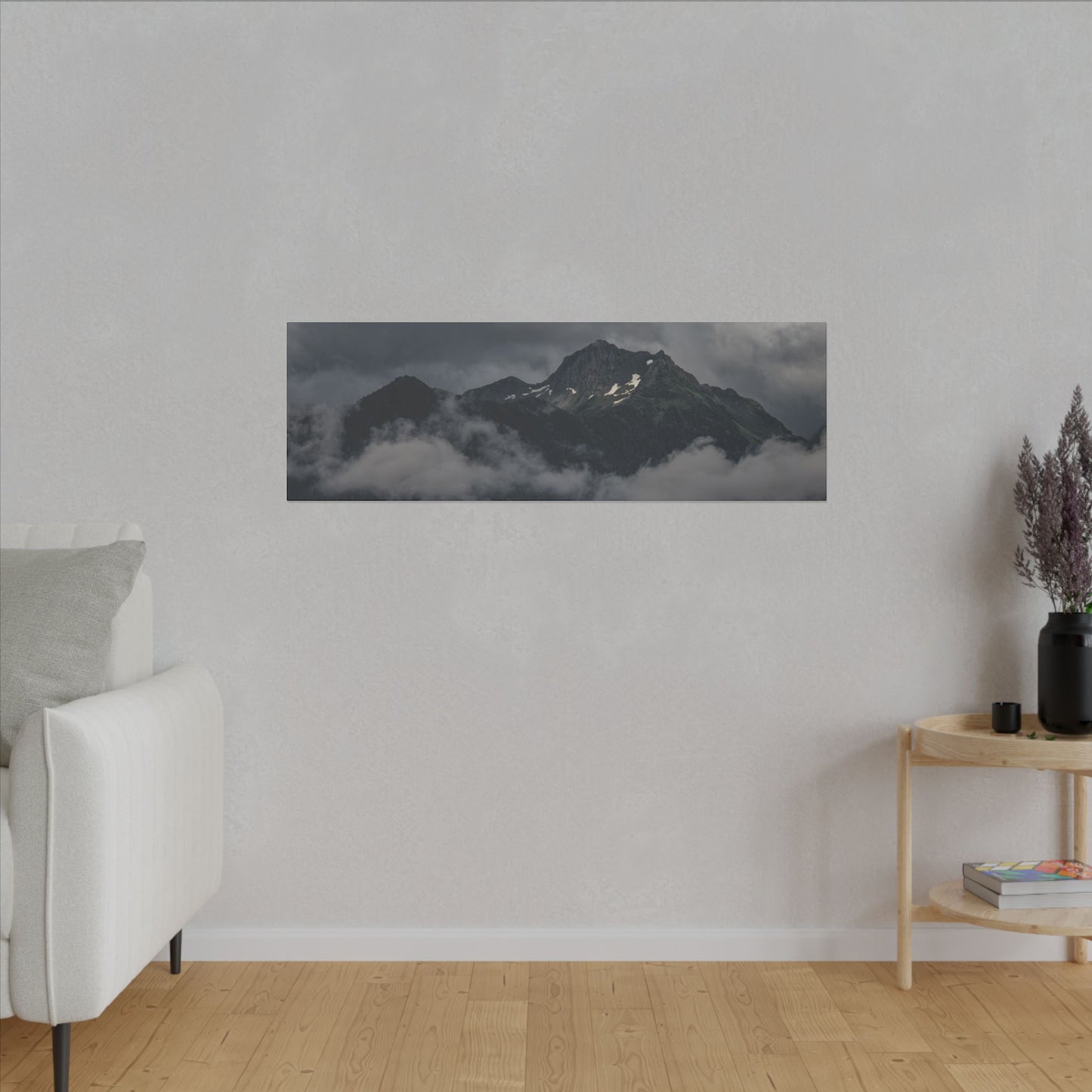 Sitka, Alaska Mountains - Canvas Wall Art, Home Decor, Nature Art, Landscape Print, Wall Decor