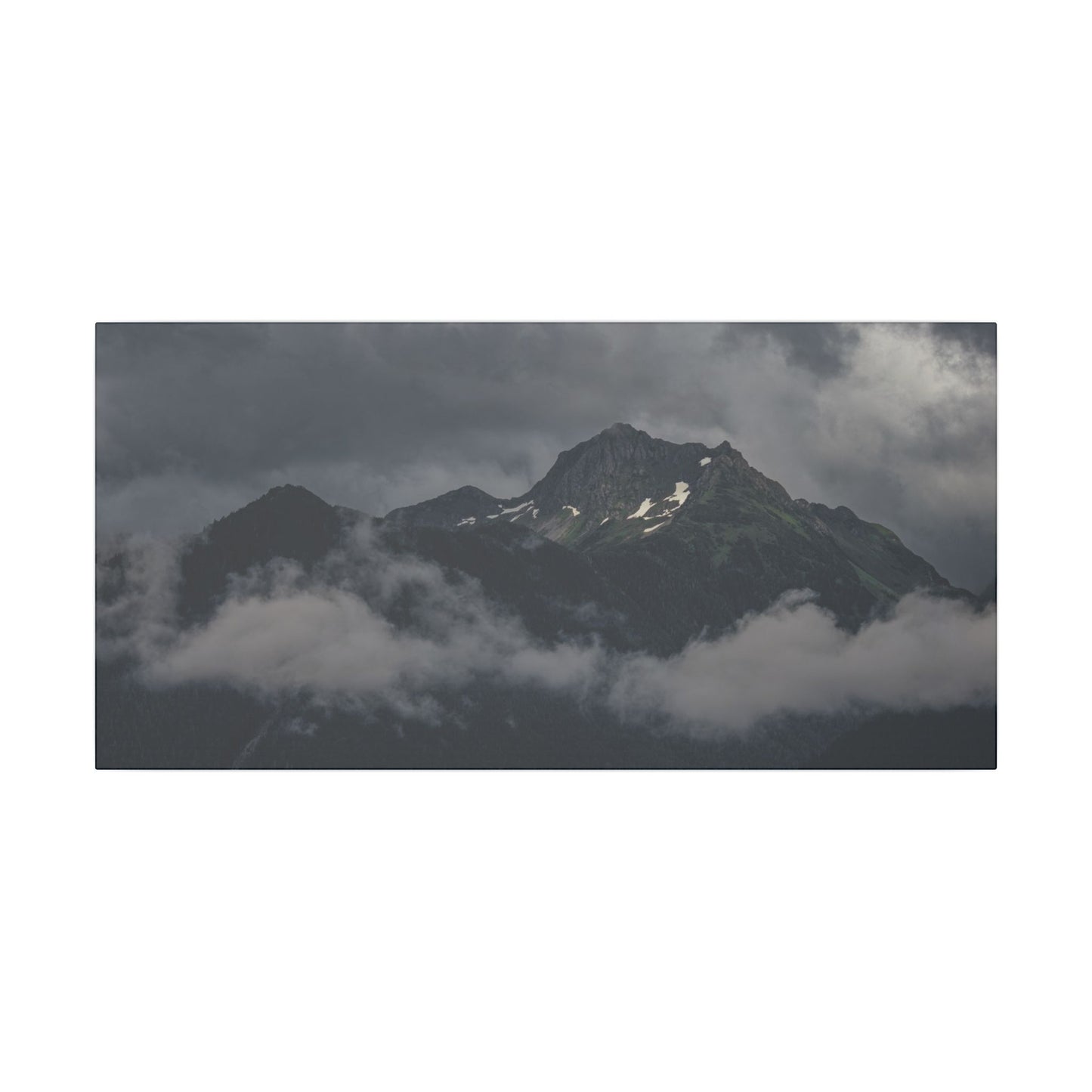 Sitka, Alaska Mountains - Canvas Wall Art, Home Decor, Nature Art, Landscape Print, Wall Decor