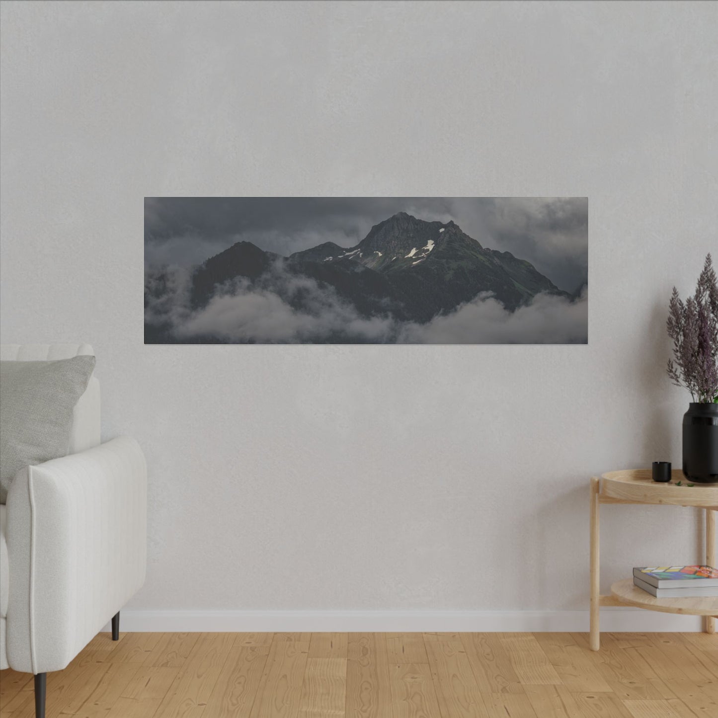 Sitka, Alaska Mountains - Canvas Wall Art, Home Decor, Nature Art, Landscape Print, Wall Decor