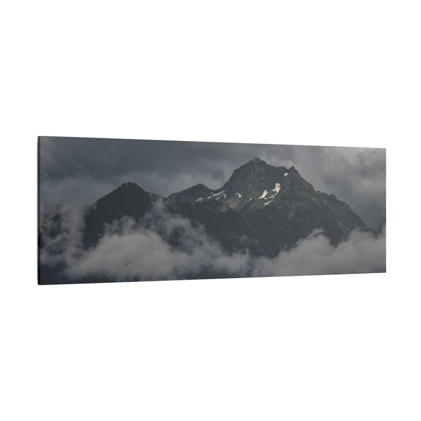 Sitka, Alaska Mountains - Canvas Wall Art, Home Decor, Nature Art, Landscape Print, Wall Decor