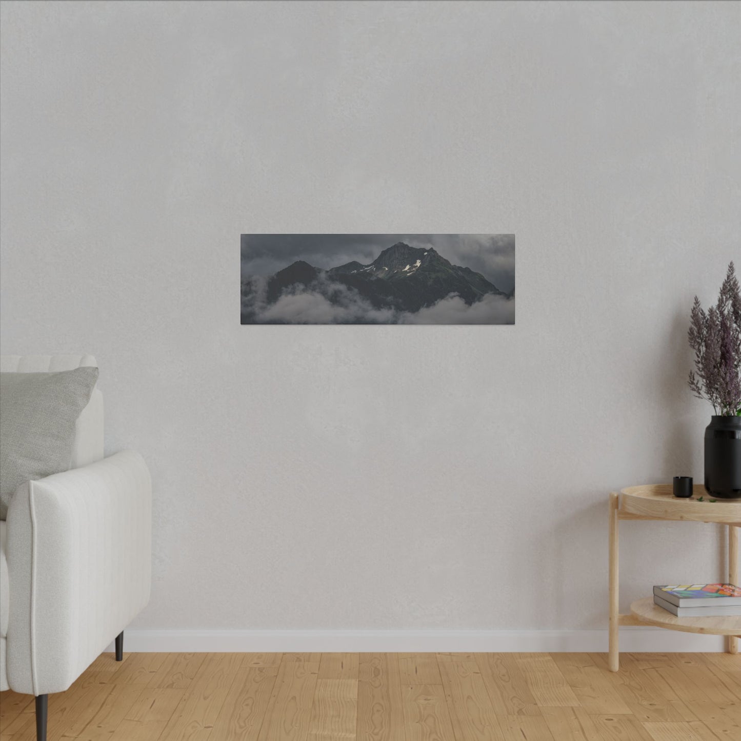 Sitka, Alaska Mountains - Canvas Wall Art, Home Decor, Nature Art, Landscape Print, Wall Decor