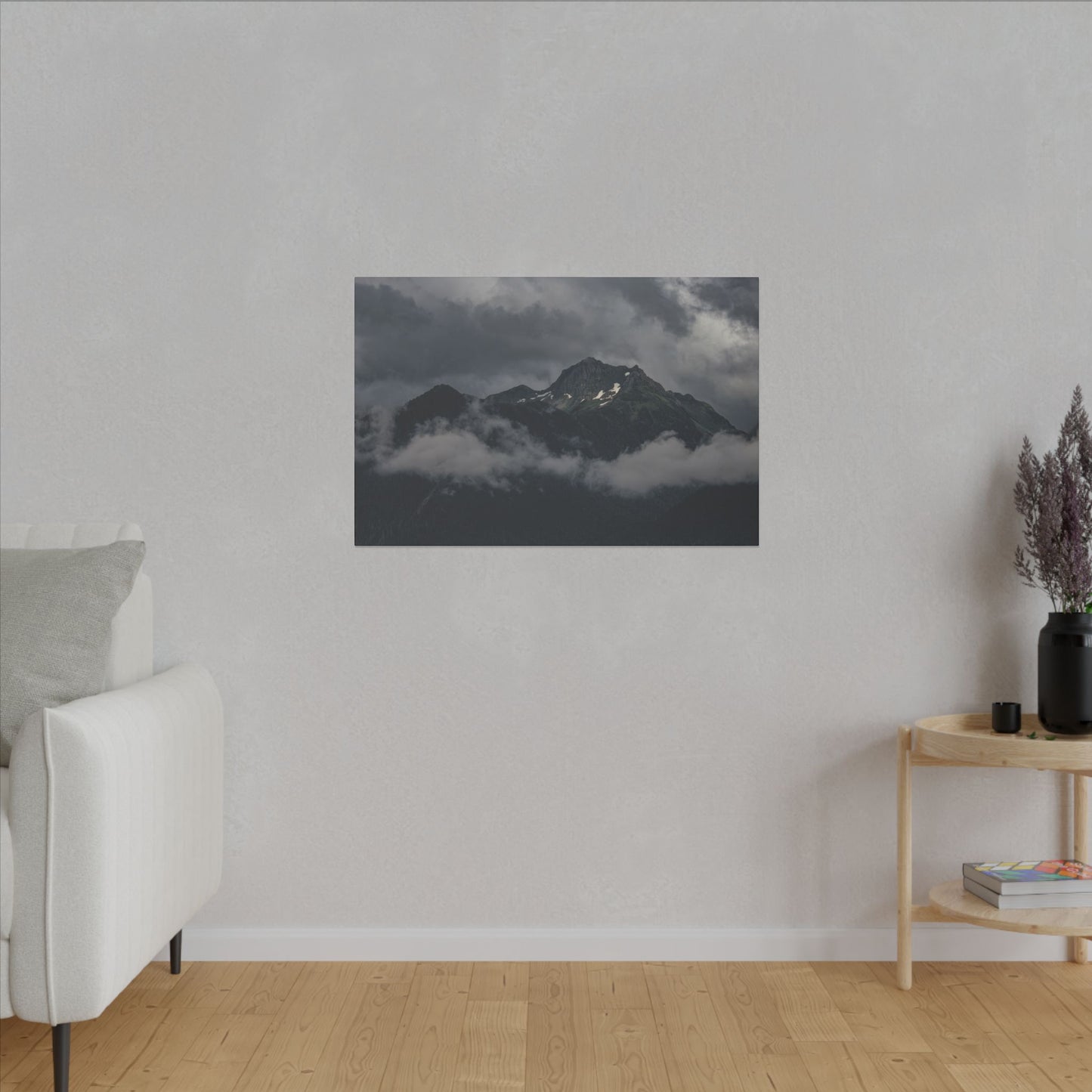 Sitka, Alaska Mountains - Canvas Wall Art, Home Decor, Nature Art, Landscape Print, Wall Decor