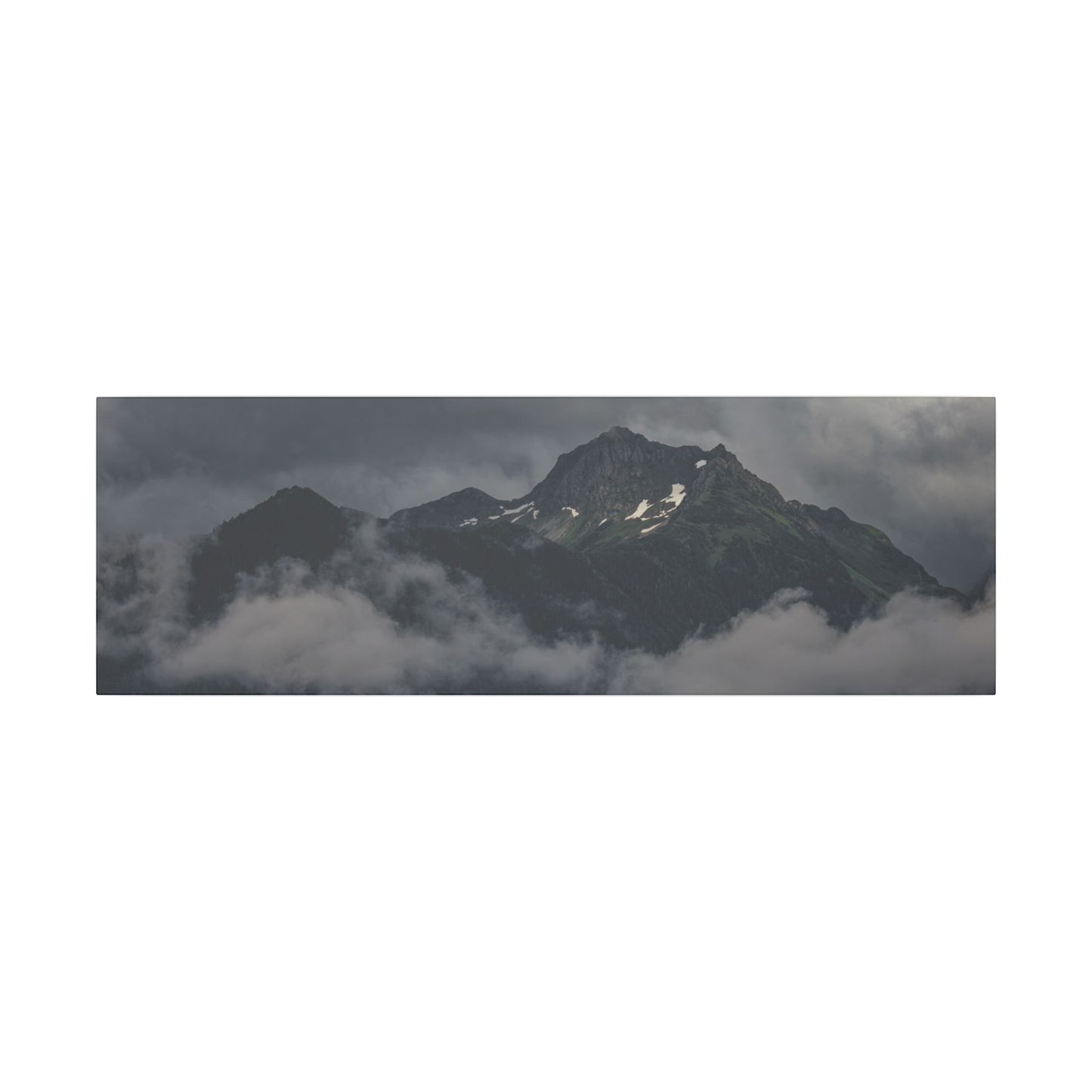 Sitka, Alaska Mountains - Canvas Wall Art, Home Decor, Nature Art, Landscape Print, Wall Decor