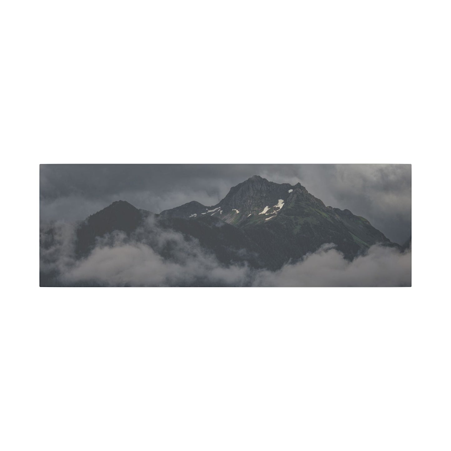 Sitka, Alaska Mountains - Canvas Wall Art, Home Decor, Nature Art, Landscape Print, Wall Decor