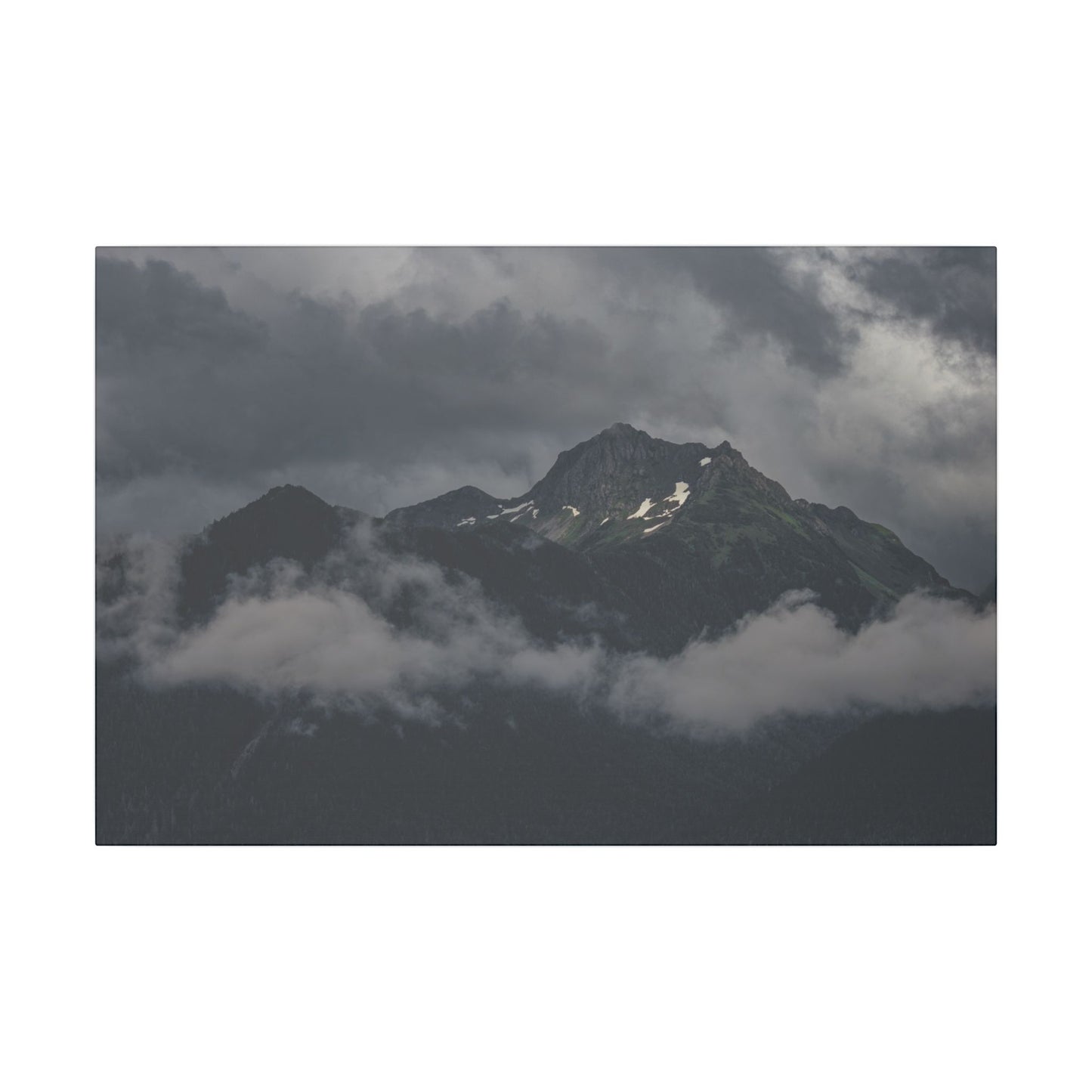 Sitka, Alaska Mountains - Canvas Wall Art, Home Decor, Nature Art, Landscape Print, Wall Decor